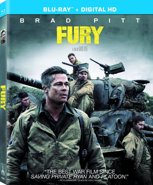 Fury Bluray